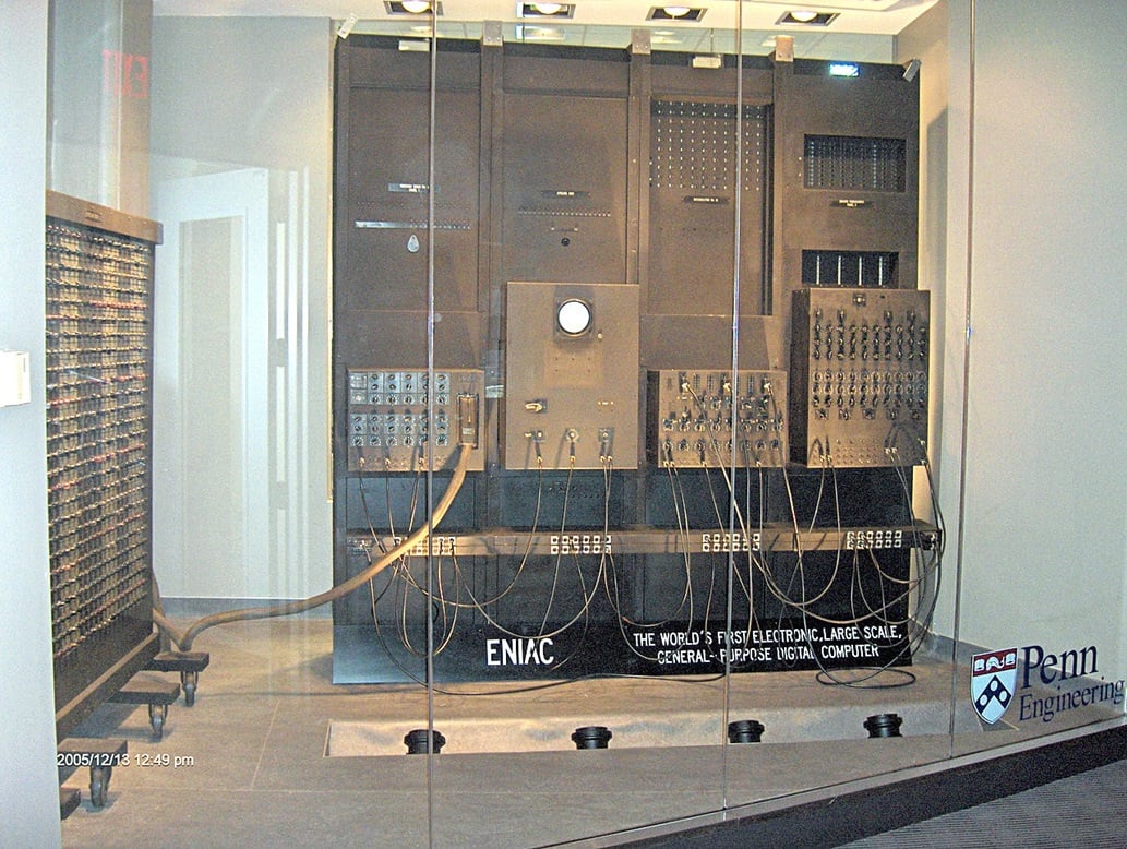 ENIAC Machine at Penn State University.